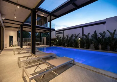 Sleek Designed Sunset Garden Villa 05 - 4 BR with Salt Private Pool 12M – Foto 10