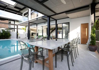 Sleek Designed Sunset Garden Villa 05 - 4 BR with Salt Private Pool 12M – Foto 14