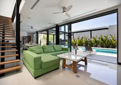 Sleek Designed Sunset Garden Villa 05 - 4 BR with Salt Private Pool 12M – Foto 16